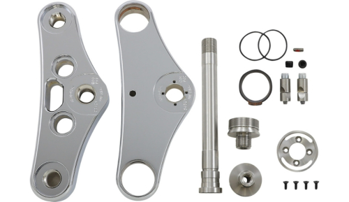 Hawg Halters Inc - Hawg Halters Inc 3deg. Triple Tree - Chrome - 49WGCR3-HFS