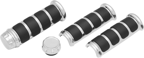 Kuryakyn - Kuryakyn Iso-grip For Heated Grips - Chrome - 6780