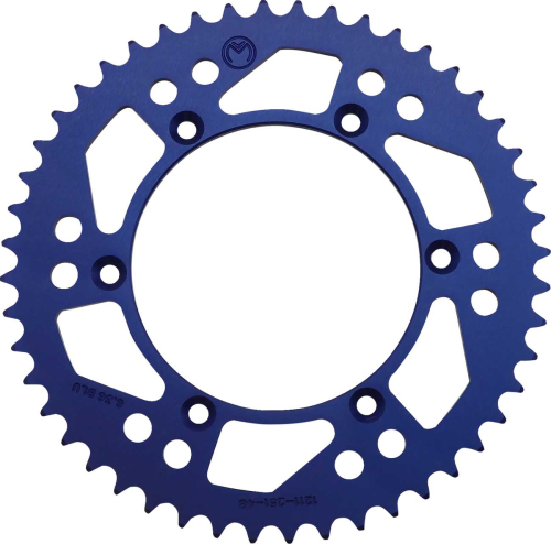 Moose Racing - Moose Racing Aluminum Rear Sprocket - 48T - 1211-251-48-12