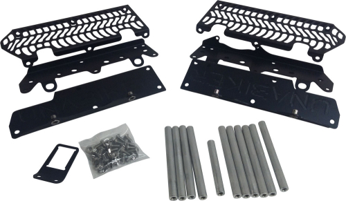 Unabiker - Unabiker Radiator Guard - Black - 19KTMXCF