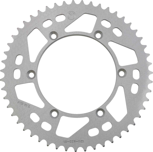 Moose Racing - Moose Racing Aluminum Rear Sprocket - 51T - 1211-822-51-11