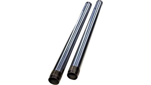 Custom Cycle - Custom Cycle 43mm Hard Chrome Inverted Fork Tubes - Standard - 710070