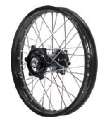 Dubya - Dubya MX Front Wheel with Excel Rim - 1.60x21 - Black Hub/Black Rim - 70-3134BB