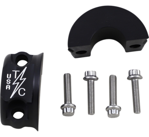 Thrashin Supply Company - Thrashin Supply Company Brake/Clutch Perch Clamp - Twice-Cut - TSC-2705-4