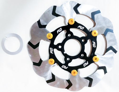 Flo Motorsports - Flo Motorsports Front Floating Rotor - Gold - HD-800GLD