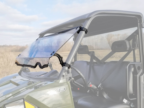 Spike Powersports - Spike Powersports D-2 Full Tilting Windshield - RNGXPWS6000