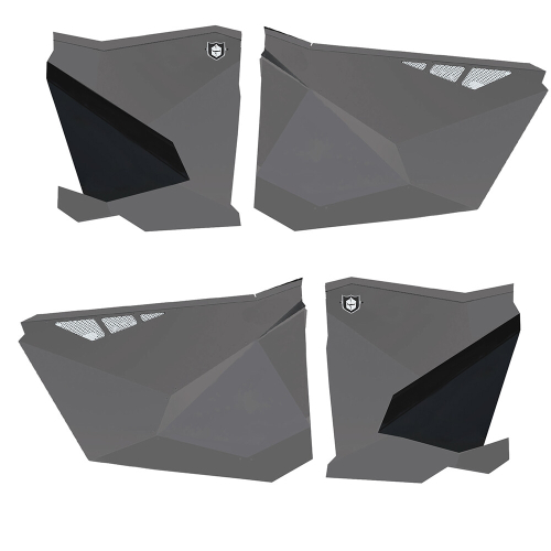 Pro Armor - Pro Armor Suicide Doors without Cut Outs - Titanium Metallic - P1910D003TM