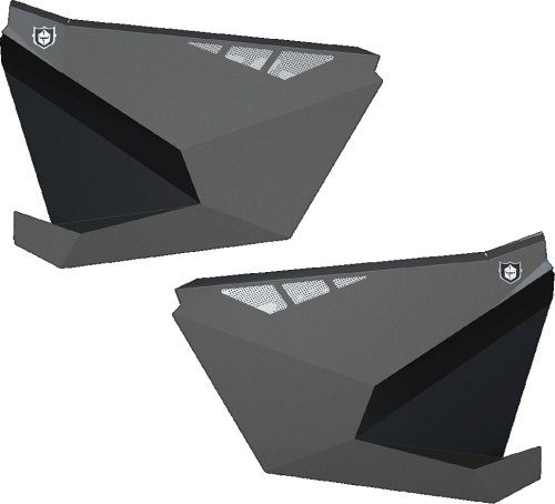 Pro Armor - Pro Armor Suicide Doors without Cut Outs - Titanium Metallic - P199D003TM