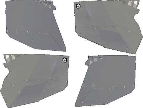 Pro Armor - Pro Armor Stealth Doors - Titanium Matte Metallic - P144228TMM