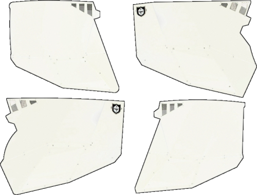 Pro Armor - Pro Armor Stealth Doors - White Pearl - P144228WP