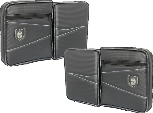 Pro Armor - Pro Armor Door Knee Pads - Rear - White - P144054WH