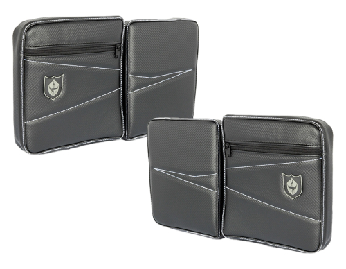 Pro Armor - Pro Armor Door Knee Pads - Front - White - P141054WH