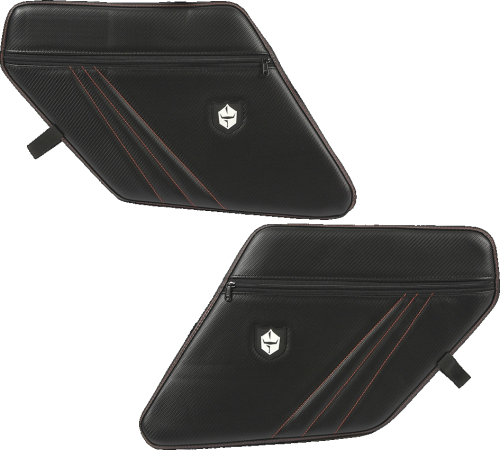 Pro Armor - Pro Armor Pro Armor Door Knee Pads with Storage - Orange - P144Y327OR