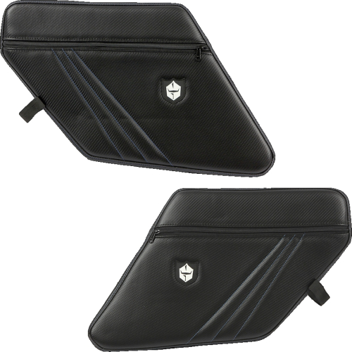 Pro Armor - Pro Armor Pro Armor Door Knee Pads with Storage - Blue - P144Y327BU