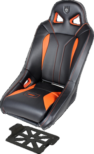 Pro Armor - Pro Armor G-2 Suspension Seat - Black/Orange - CA162S185OR