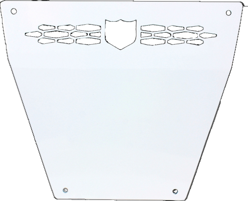 Pro Armor - Pro Armor Front Race Skid Plate - White - P141P363WH-133