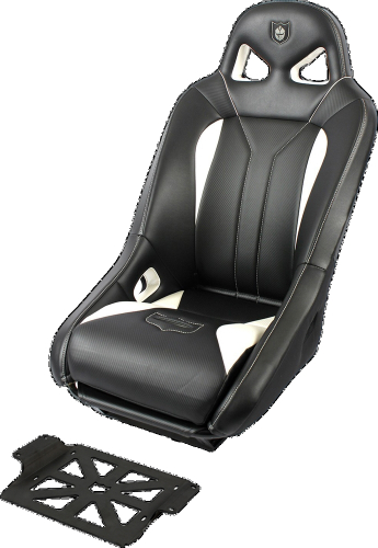 Pro Armor - Pro Armor G-2 Suspension Seat - Black/White - CA162S190WH