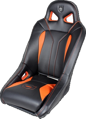 Pro Armor - Pro Armor G-2 Suspension Seat - Black/Orange - P141S190OR