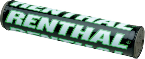 Renthal - Renthal Team Issue SX Crossbar Pad - 9.5in./240mm - Black/Green/White - P286
