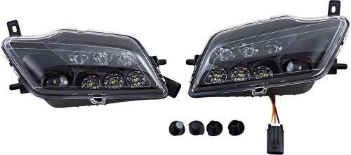 Moose Utility - Moose Utility LED Headlight - Clear - 2001-2329