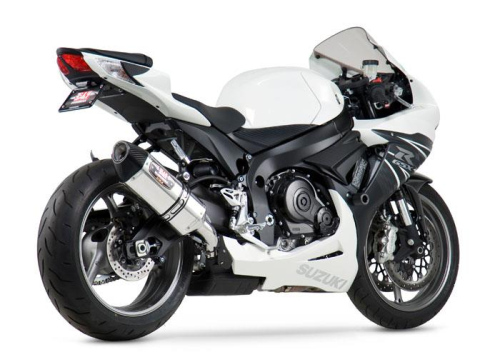 Yoshimura - Yoshimura R-77 Street Series Slip-On - Stainless Steel Muffler - Carbon Fiber End Cap - 1160020520