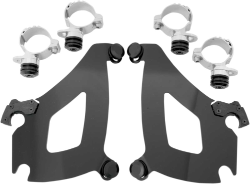 Memphis Shades - Memphis Shades Trigger-Lock Mount Kit for Bullet Fairing - Black - MEK1972