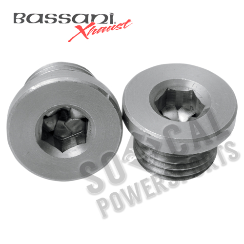 Bassani Manufacturing - Bassani Manufacturing O2 Sensor Port Plugs 12mm x 1.25 - 1202P