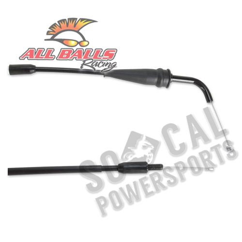 All Balls - All Balls Black Vinyl Throttle Cable - 45-1065