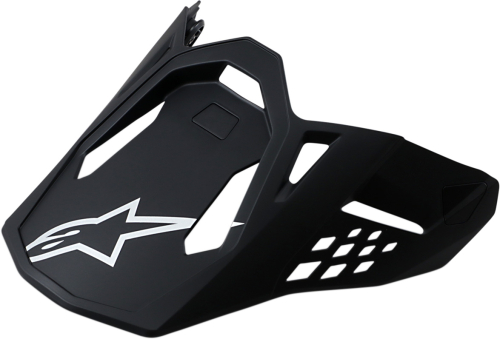 Alpinestars - Alpinestars Visor for S-M10/S-M8 Helmets - Matte Black - 8981019110OS
