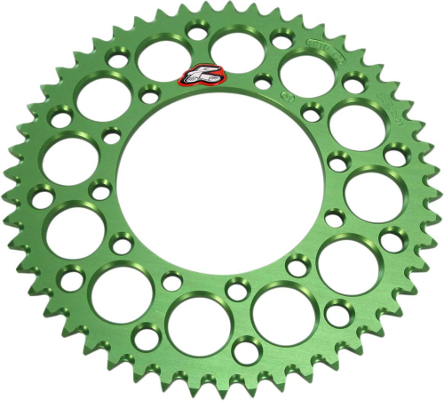 Renthal - Renthal Ultralight Rear Sprocket - 51T - Green - 191U-420-51GEGN