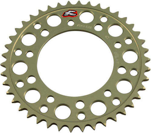 Renthal - Renthal Ultralight Rear Sprocket - 42T - 404U-525-42P-HA