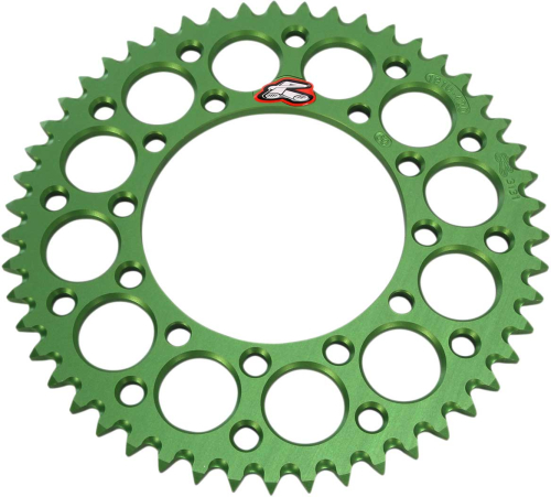 Renthal - Renthal Ultralight Rear Sprocket - 50T - Green - 191U-420-50GEGN
