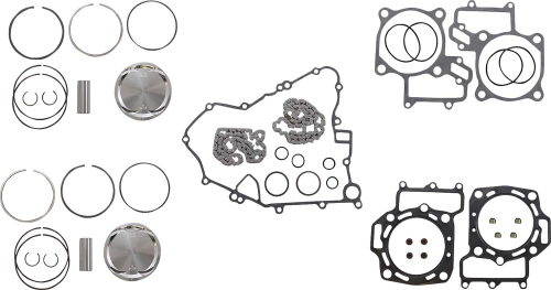 Vertex - Vertex Forged Replica Top End Piston Kit - Standard Bore 84.96mm, 8.8:1 Compression - VTKTC23908B