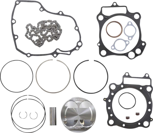 Vertex - Vertex Cast Replica Top End Piston Kit - Standard Bore 95.96mm, 12:1 Compression - VTKTC23522B