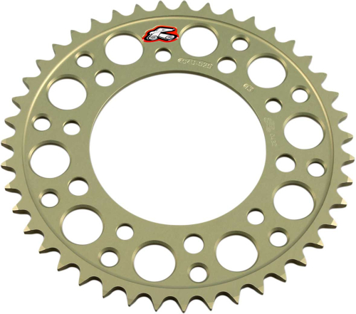 Renthal - Renthal Ultralight Rear Sprocket - 43T - 404U-525-43P-HA
