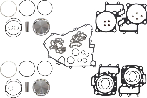 Vertex - Vertex Forged Replica Top End Piston Kit - Standard Bore 84.95mm, 8.8:1 Compression - VTKTC23908A