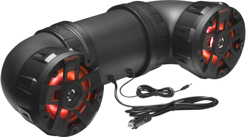 Boss Audio - Boss Audio ATV Tube with Lighting Lightbar and RGB Lit Speakers - 6.5in. - ATV65BRGB