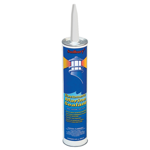 Sudbury - Sudbury Elastomeric Marine Sealant - 10oz Cartridge - Clear
