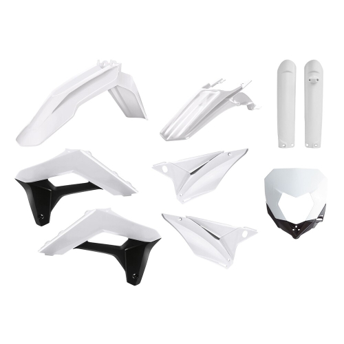 Polisport - Polisport Plastic Kit - White - 90857
