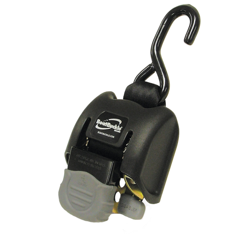 BoatBuckle - BoatBuckle G2 Retractable Transom Tie-Down - 2"-43" - Pair