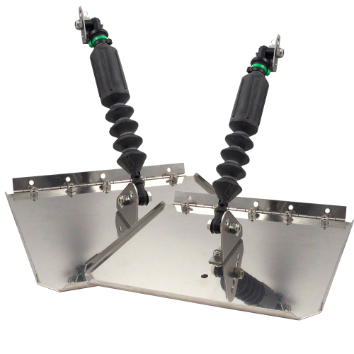 Nauticus - Nauticus ST1290-60 Smart Tab Trim Tabs 12 X 9 f/ 12-18' Boats w/60-150 HP