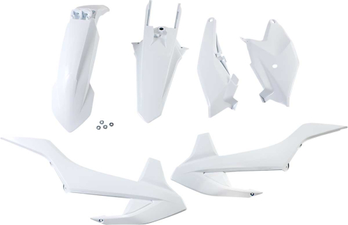 Acerbis - Acerbis Plastic Kit - White 20 - 2686016811