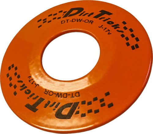 Dirt Tricks - Dirt Tricks Counter Shaft Dome Washers - Orange - DT-DW-OR