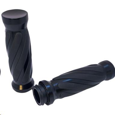 Pro-One Performance - Pro-One Performance Custom Handlebar Grips - Twisted Rubber - 490011B