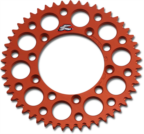 Renthal - Renthal Ultralight Rear Sprocket - Orange - 50T - 192U-420-50GPOR