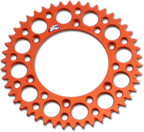 Renthal - Renthal Ultralight Rear Sprocket - Orange - 46T - 224U-520-46GPOR