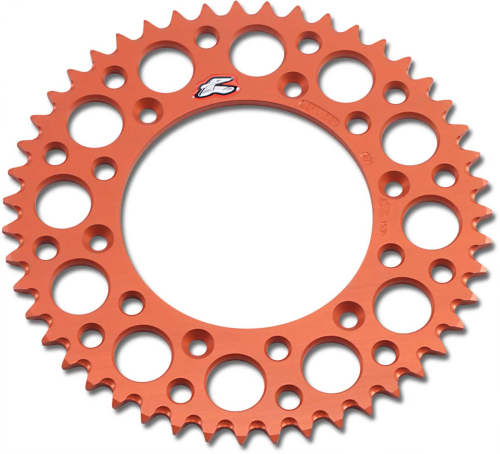 Renthal - Renthal Ultralight Rear Sprocket - Orange - 47T - 224U-520-47GPOR