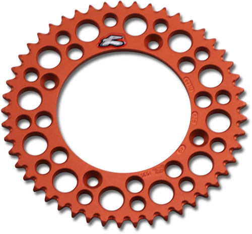 Renthal - Renthal Ultralight Rear Sprocket - Orange - 49T - 441U-428-49GPOR