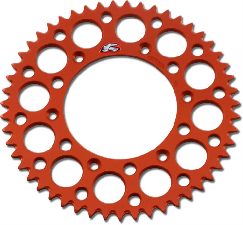 Renthal - Renthal Ultralight Rear Sprocket - Orange - 51T - 224U-520-51GPOR