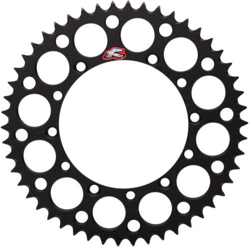 Renthal - Renthal Ultralight Rear Sprocket - Black - 50T - 112U-520-50-BK